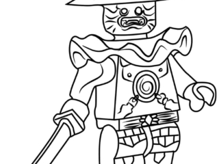 coloriage ninjago