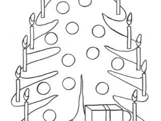 coloriage sapin (13) coloriage sapin