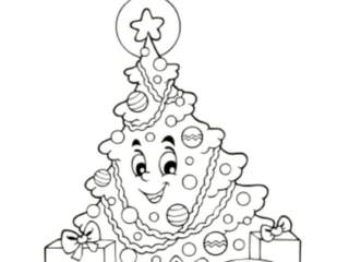 coloriage sapin (16) coloriage sapin vivant