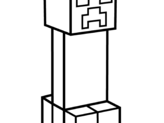 coloriage creeper