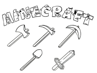 coloriage Minecraft