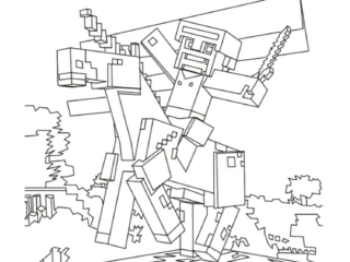 coloriage Minecraft