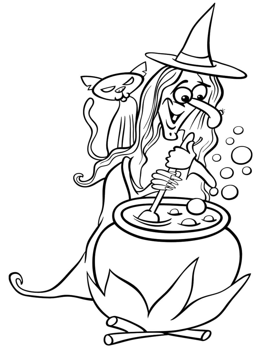 Coloriage Sorci re 30 Dessins Imprimer
