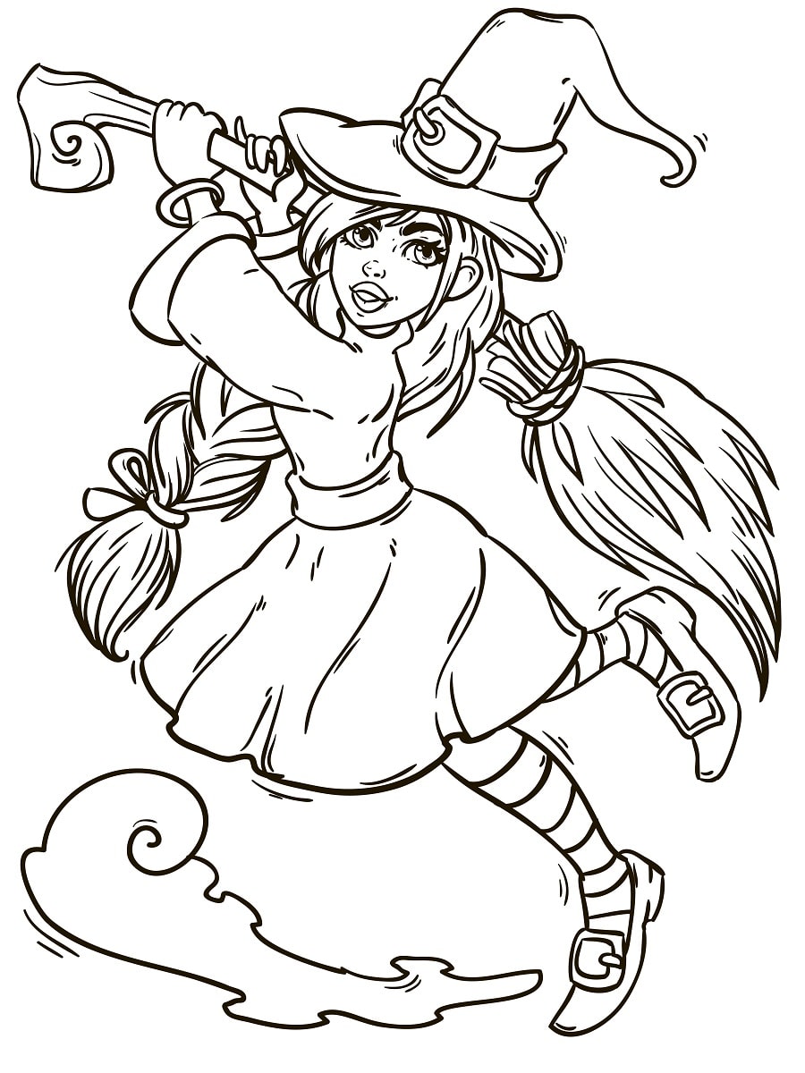 Coloriage Sorci re A Colorir Coloriage Sorciere Sur Balai DXJFW Coloriage Sorci re A Colorir Coloriage Sorciere Sur Balai DXJFW
