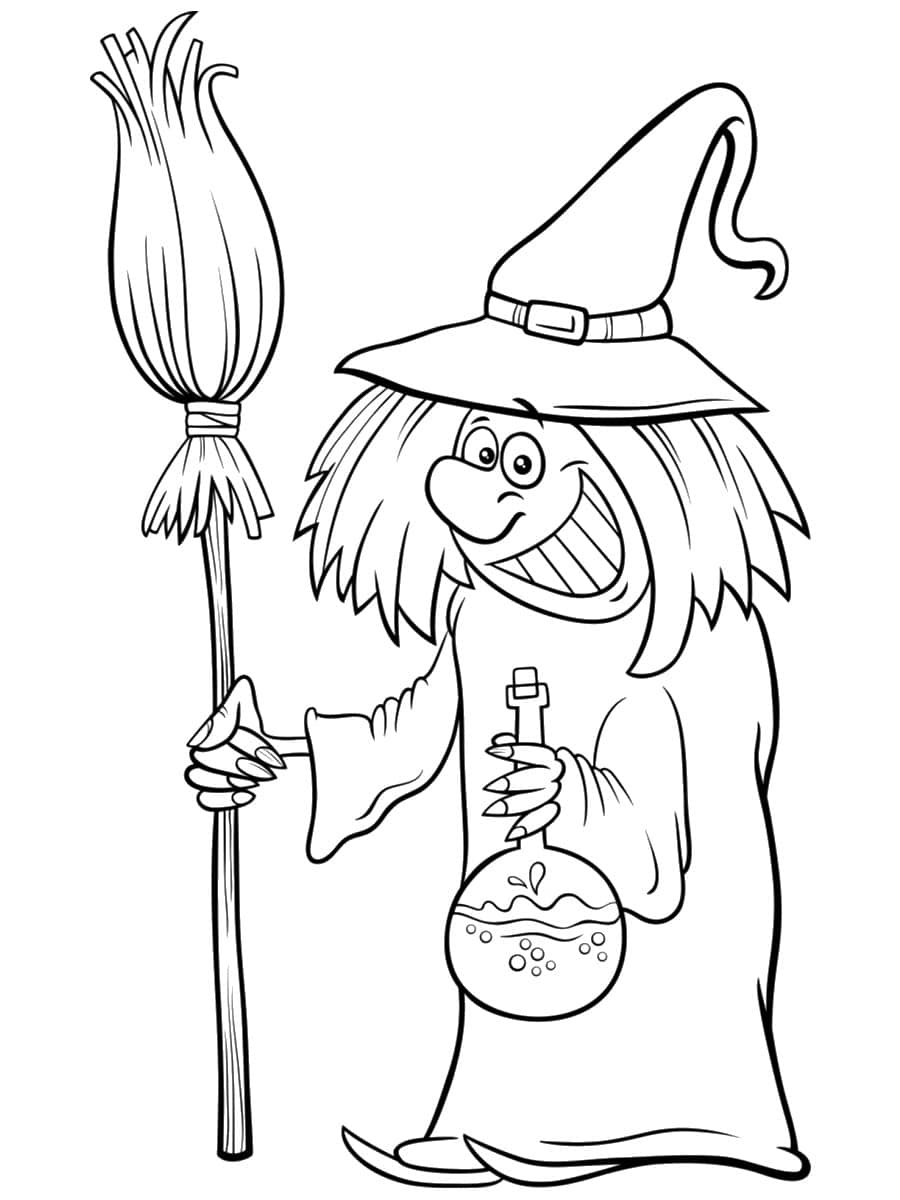 Coloriage Sorci re 30 Dessins Imprimer