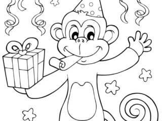 coloriage anniversaire