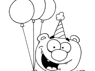 coloriage anniversaire