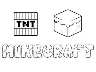coloriage minecraft