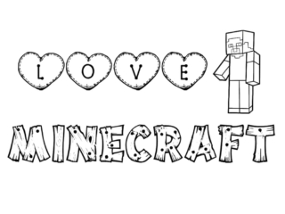 coloriage minecraft