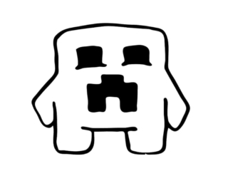coloriage creeper