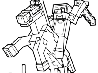 coloriage Minecraft
