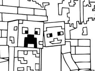 dessin Minecraft
