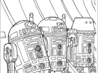 coloriage star wars