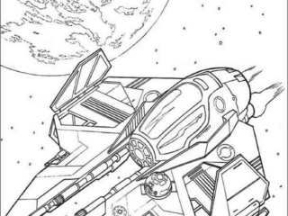 coloriage star wars