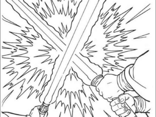 coloriage star wars