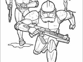 coloriage storm trooper