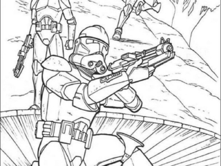 coloriage star wars