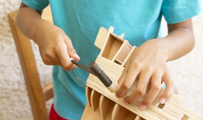 maquette en bois