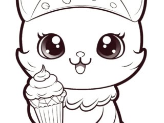 coloriage kawaii animaux