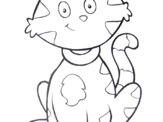 coloriage chat