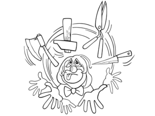 coloriage cirque (52) coloriage jongleur