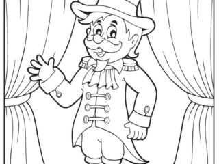 coloriage cirque (6) coloriage cirque