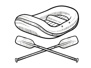 coloriage canot