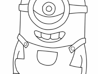 coloriage minion