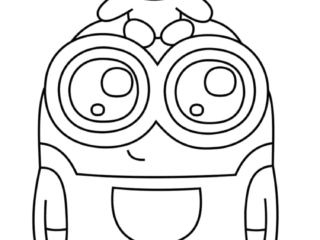 coloriage minion