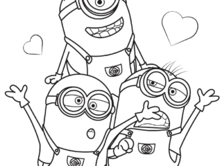 coloriages minion
