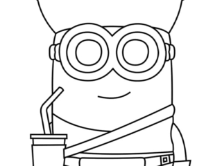 coloriage minion