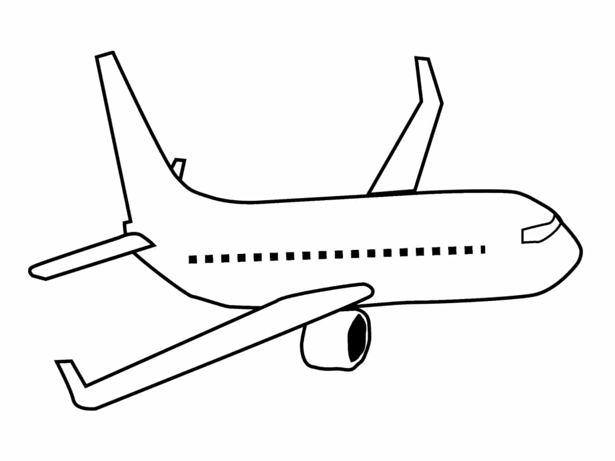 Coloriage Avion 50 Dessins Imprimer