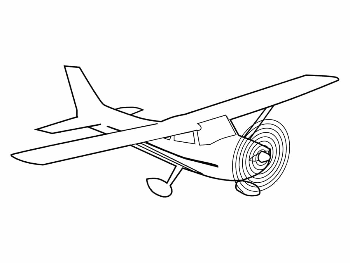 dessin avion
