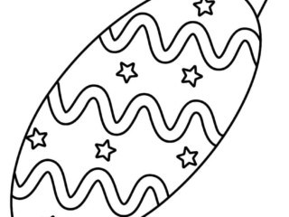 coloriage boule de noël