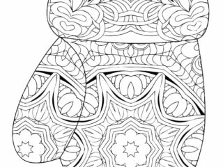 coloriage adulte boule de noël
