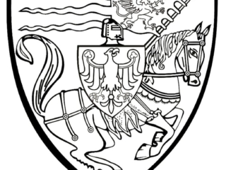 coloriage écu de chevalier