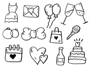 coloriage mariage