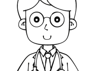 coloriage docteur