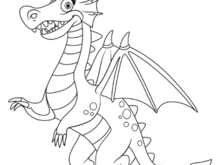 dessin dragon