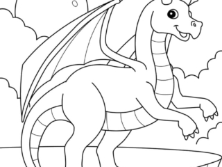 dessin dragon