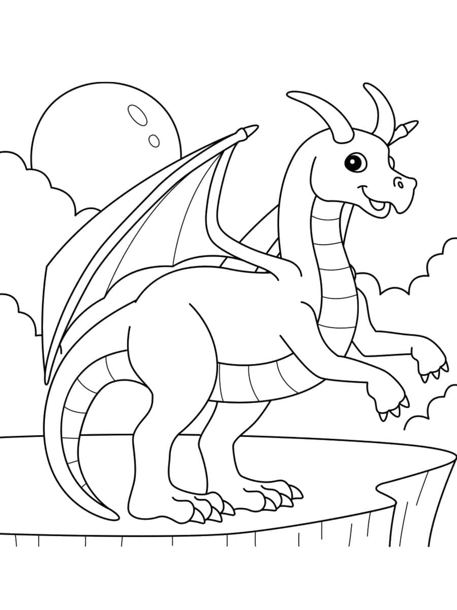 dessin dragon