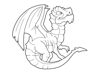 dessin de dragon