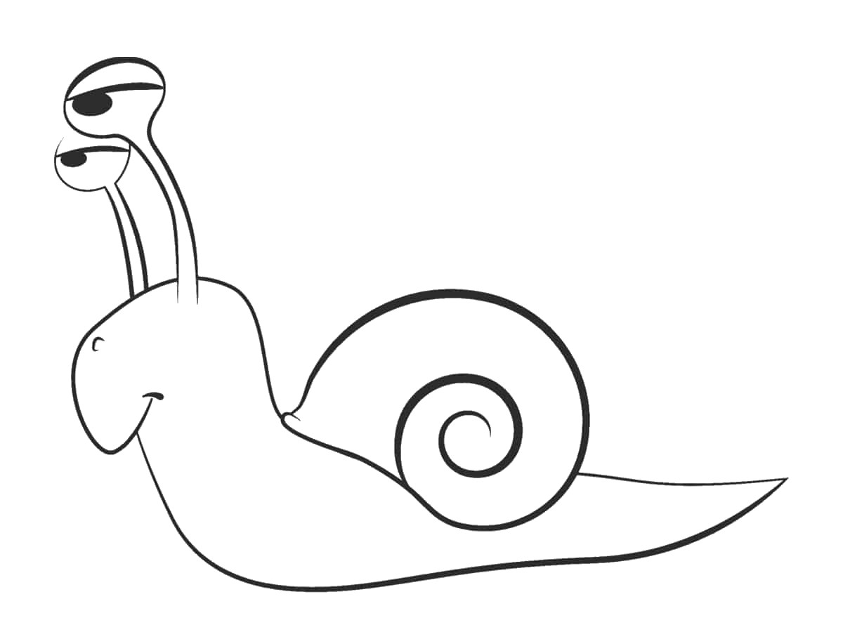coloriage escargot