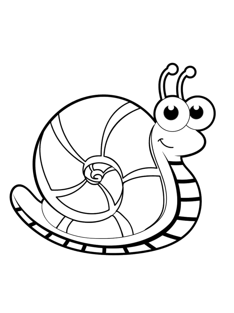 dessin d'escargot