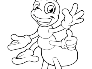 coloriage insecte