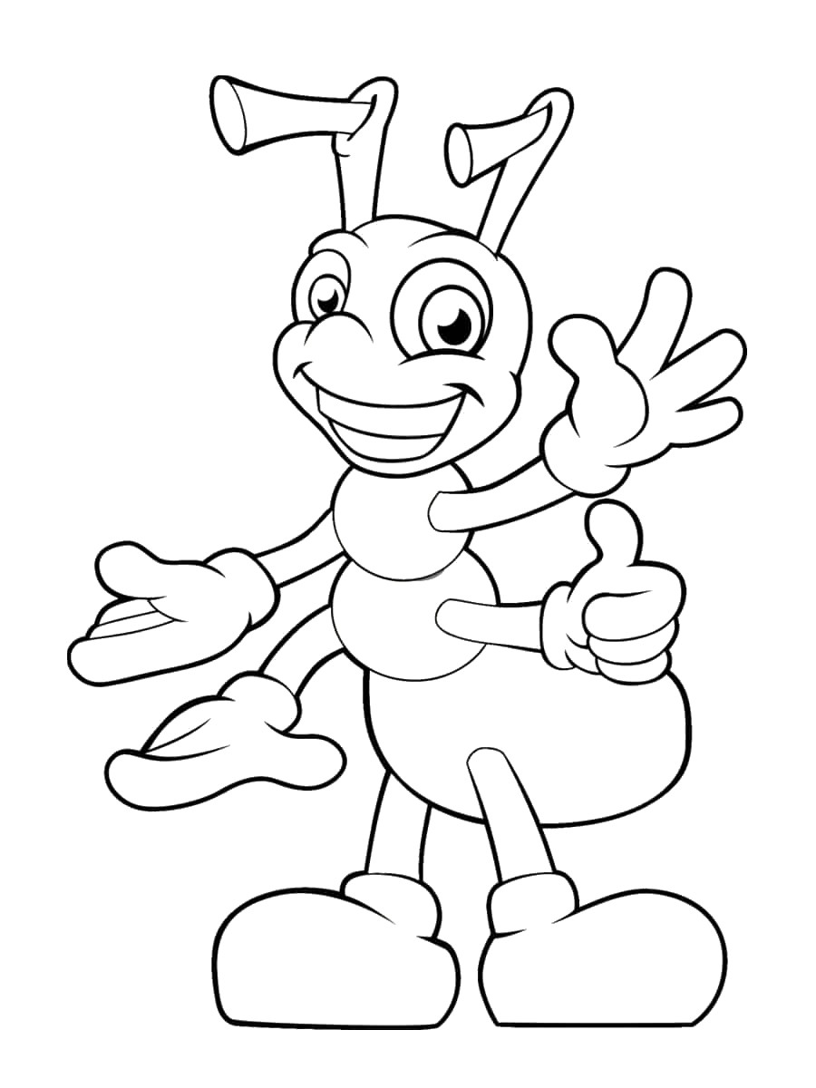coloriage insecte