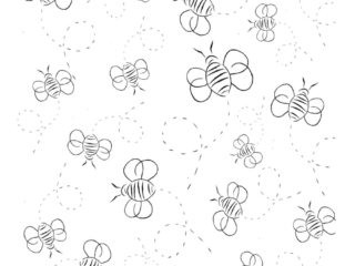 coloriage abeilles