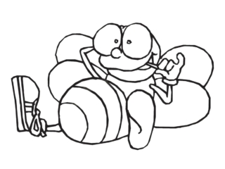 coloriage insecte