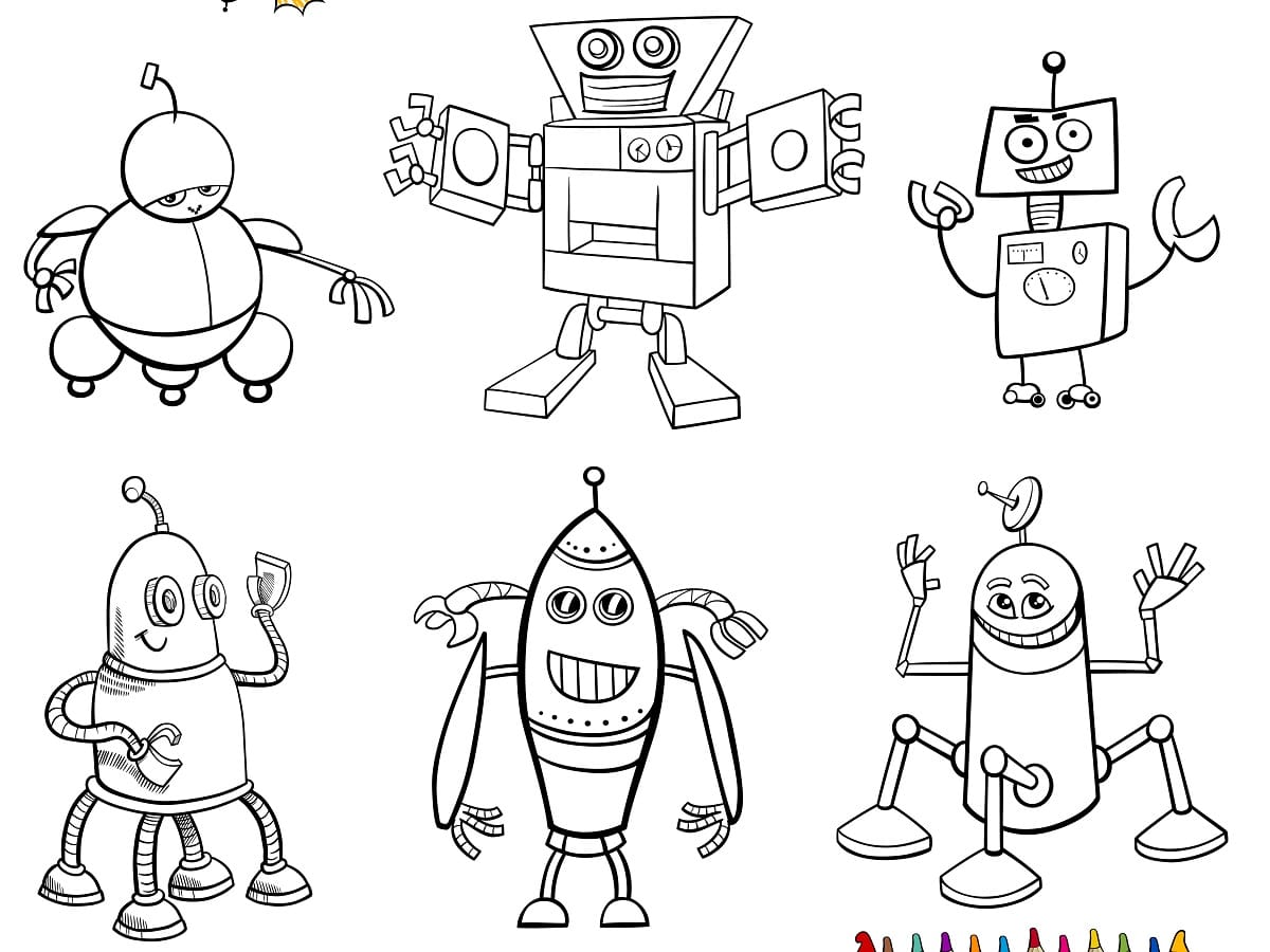 dessins de robot