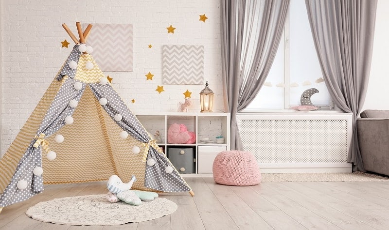 Pourquoi le tipi pour enfant est-il l'accessoire tendance des chambres modernes